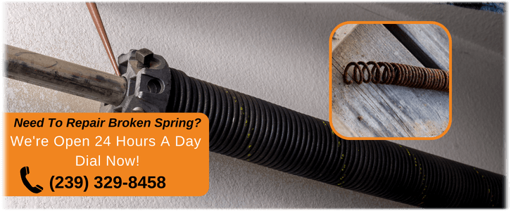 Broken Garage Door Spring Repair Estero FL (239) 329-8458